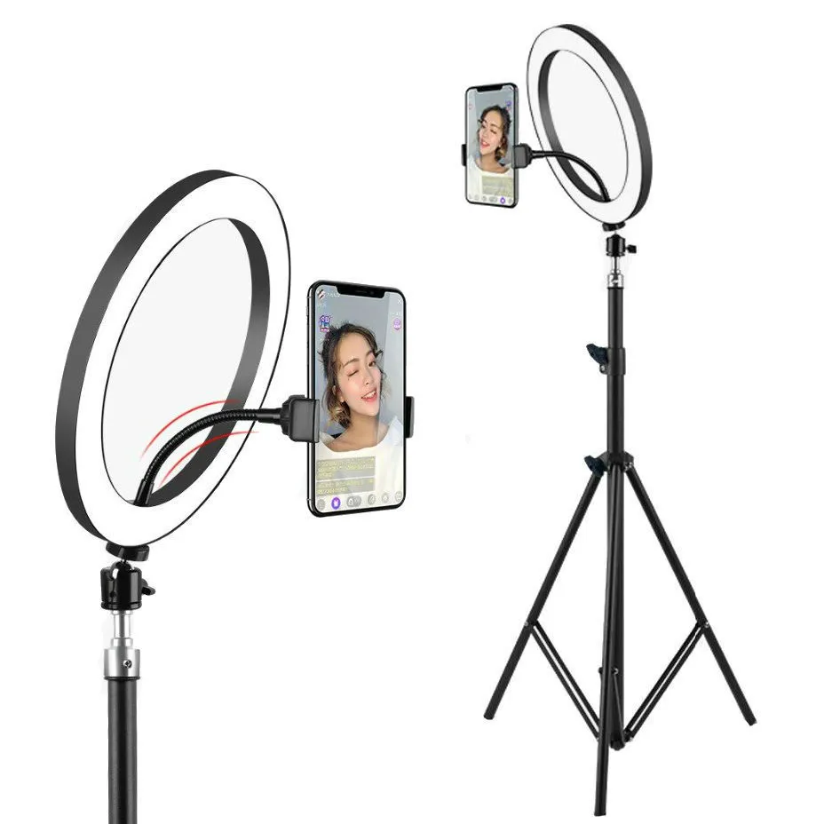 Кольцевая лампа для селфи со штативом Ring Fill Light 26 см
