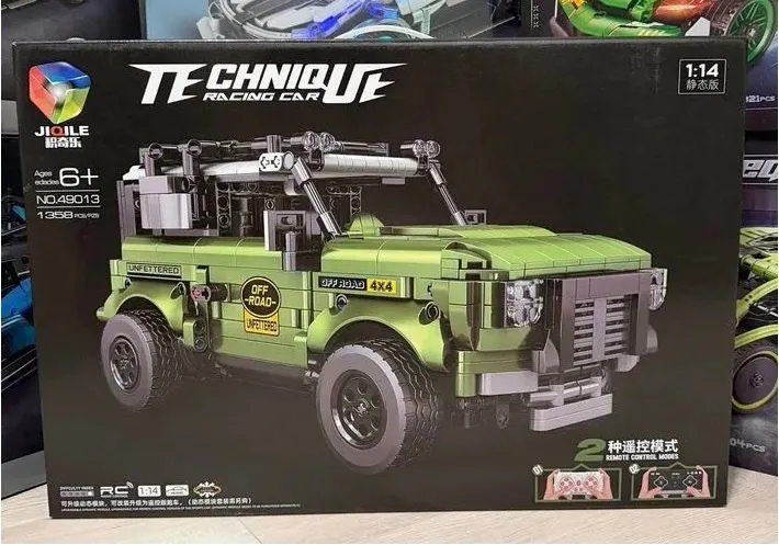 Конструктор радуиоуправляемой гоночной машины Land Rover Defender 49013 1358 pcs