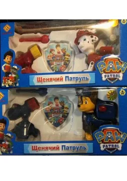 Игрушки "Щенячий Патруль" с пушкой
